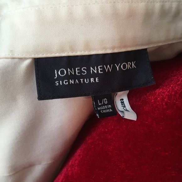 Jones New York White Blouse - Picture 3 of 4